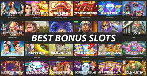 Slots with the Best Bonus Games in 2025 .